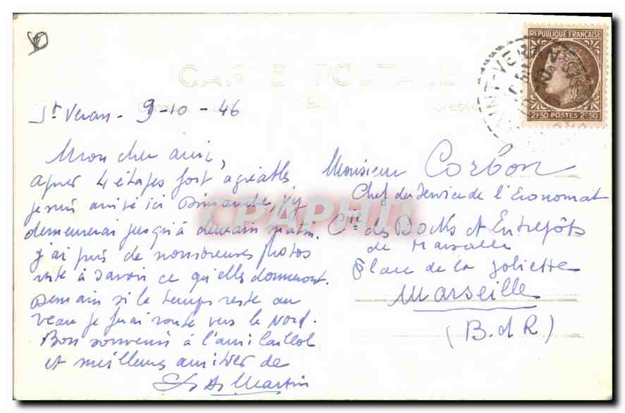 Séveran (2040) — Intérieur du Village — GEP — Verso