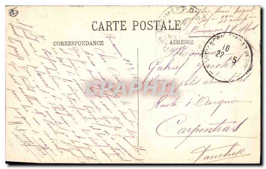 Briançon (1.321 m.) — Les Casernes de Sainte-Catherine — Vue prise du Grand Hôtel — LL. Selecta — Reverso