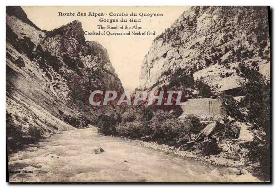 Route des Alpes - Combe du Queyras — Gorges du Guil — Éditeur Gletta