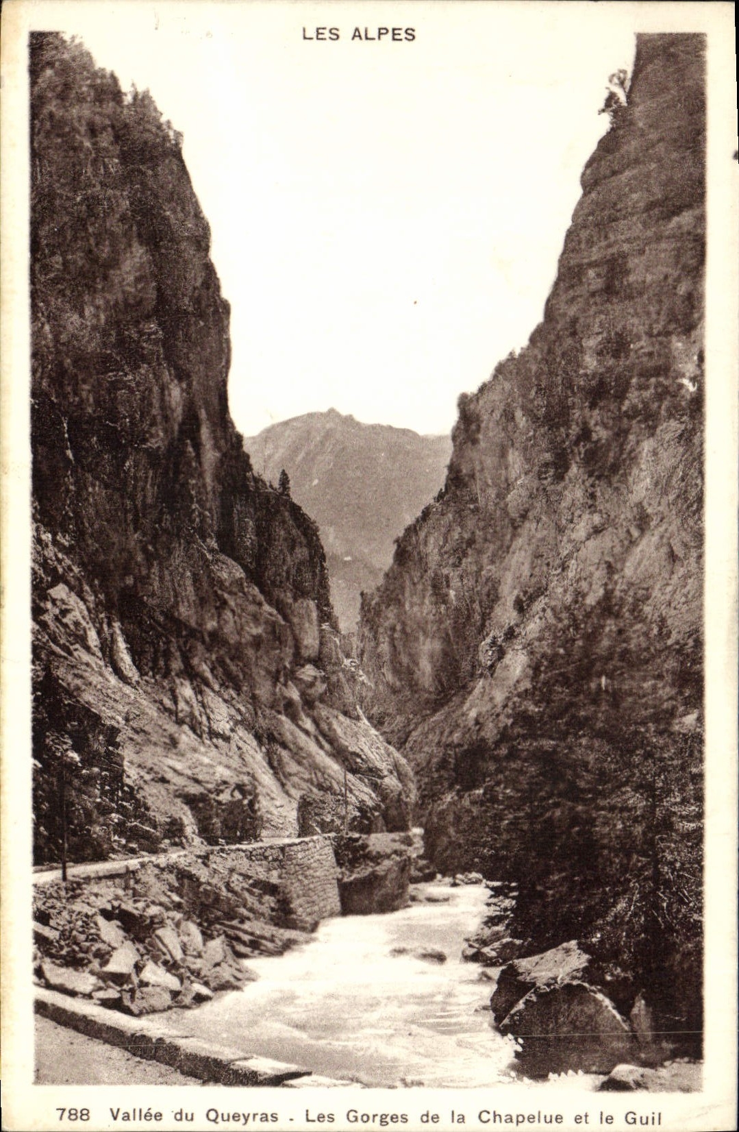Les Gorges de la Chapelue et le Guil - Vallée du Queyras - Les Alpes