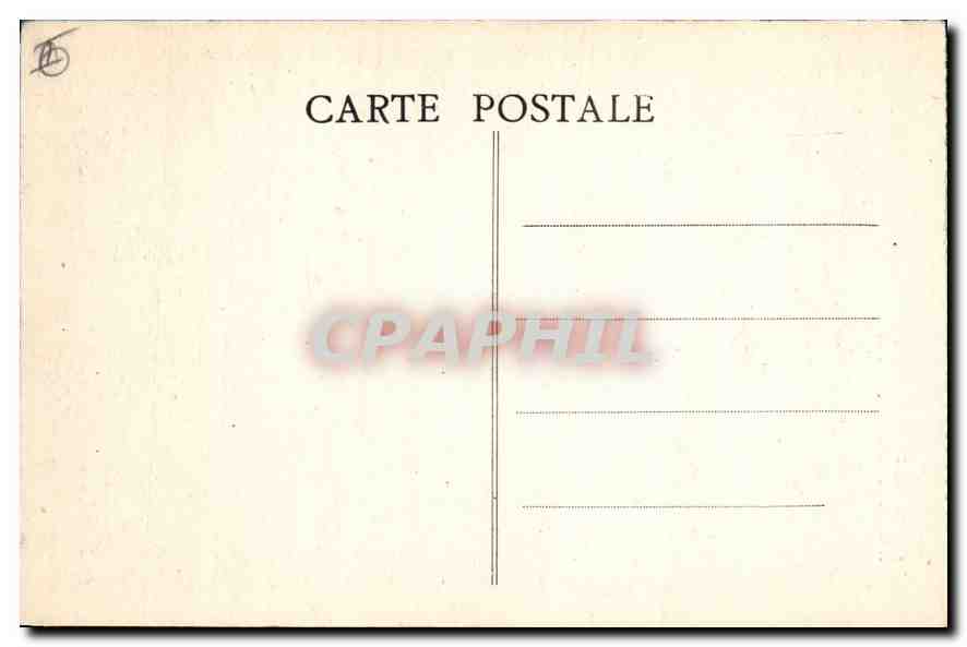 CPA La Grave Vue Generale et le Massif de la Meije  — Rückseite