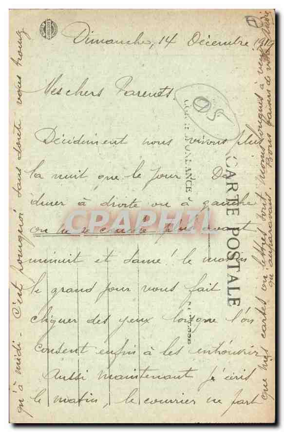 Massif de la Vanoise — Dôme de Polzet et la Dent Parrachée (3712 m.) — Édition Lapinard & Cie, n° 3050 — Reverso