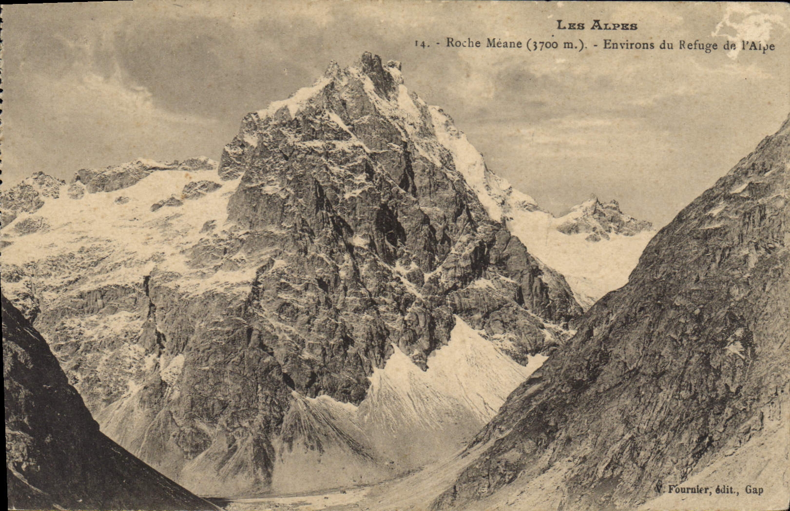 CPA Les Alpes Roche Meane Environs du Refuge du l'Alpe 