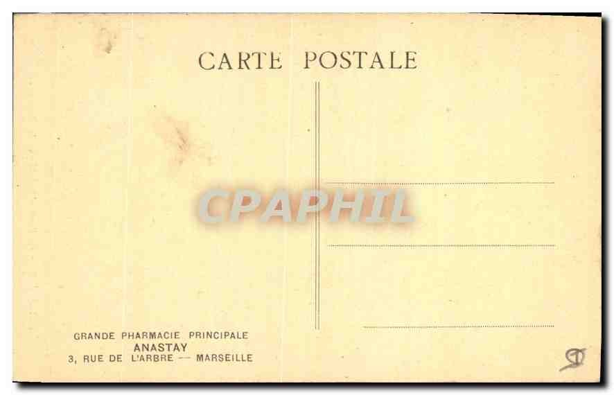 CPA Briancon Le Pont d'Asfeld sur la Durance  — Rückseite
