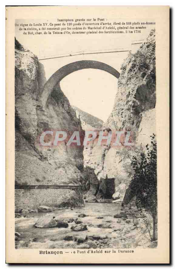 Briancón — Pont d'Asfeld sur la Durance — Éditeur VYP Gardian