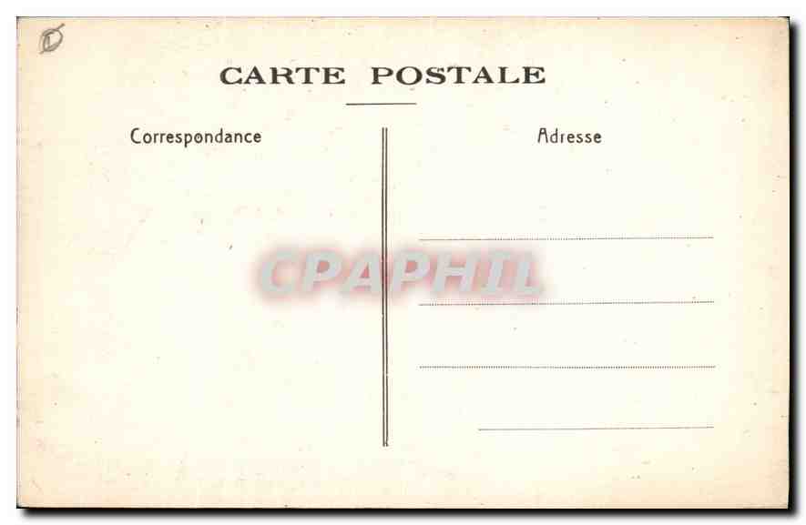 Intérieur de la Cathédrale d'Embrun — après ravage — 1932 — Verso