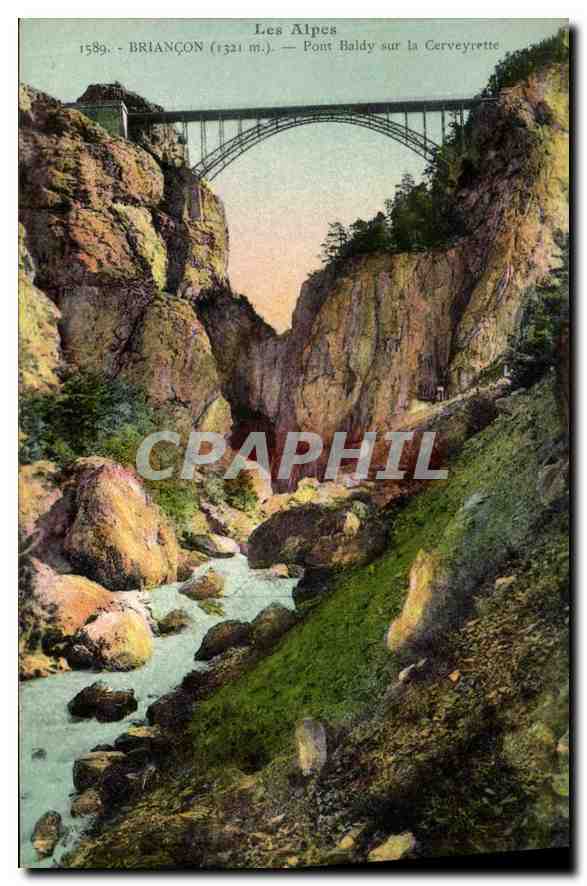 Briancón (1321 m.) — Pont Baldy sur la Cerveyrette — Les Alpes