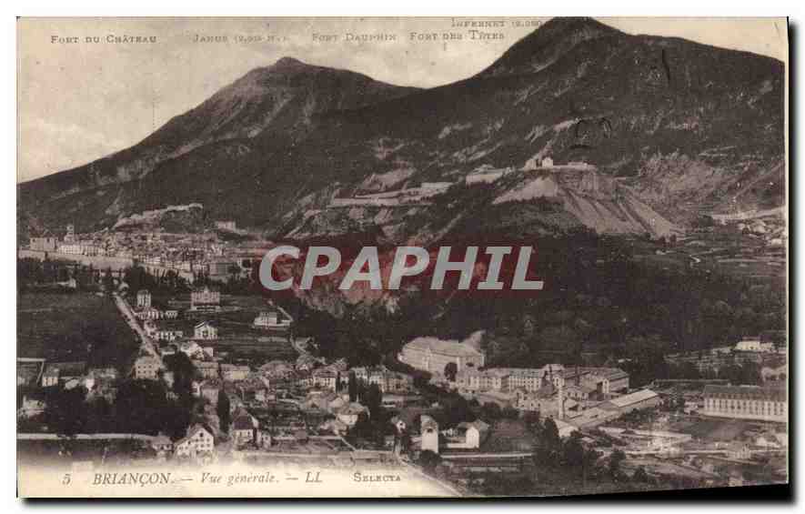 Briançon — Vue générale — LL Selecta - Anverso