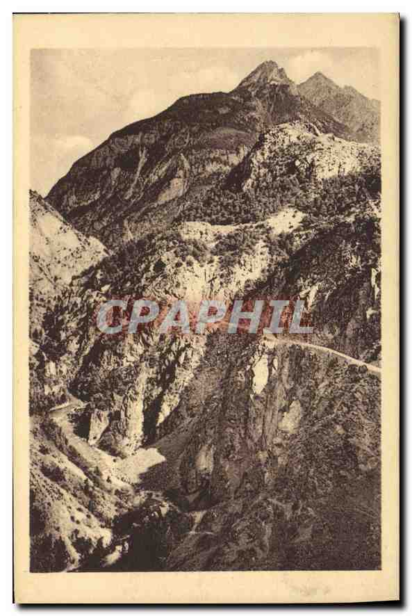 Gorges du Queyras et pic Guillestre — "Route des Alpes" — Éditeur : « Graphiphil-Paysages »