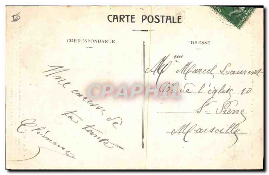 CPA Briancon Pont d'Asfeld ou du Diable sur la Durance  — Verso