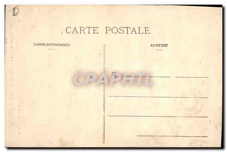 CPA Embrun Porche de la Cathedrale  — Rückseite