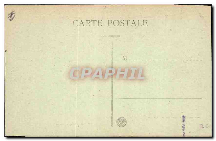 Embrun — Vue de dessous le Roc - Au-dessus : Le Mont-Guillaume (2628) — Éditeur non identifié, n° de série 152 — Reverso
