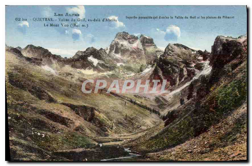 Les Alpes - Le Mont Vito (3841 m.) - Queyras