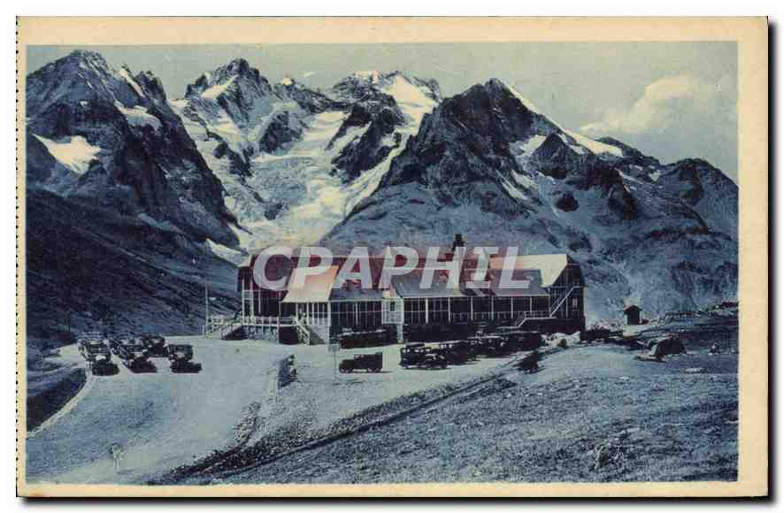 Col du Lautaret — Le Chalet-Hôtel et la Meije — Dauphiné-Paysages