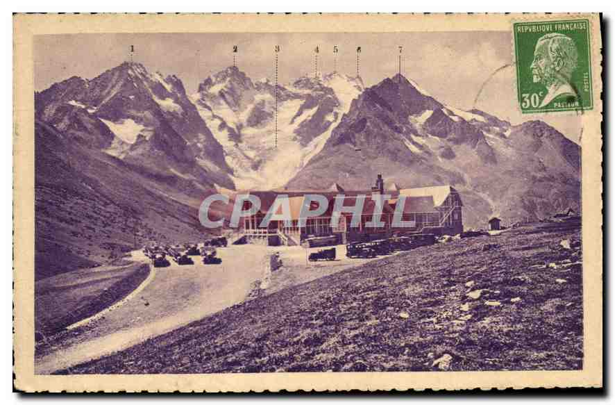 CPA Route des Alpes Le Lautaret Le Chalet Hotel PLM at la Meije 
