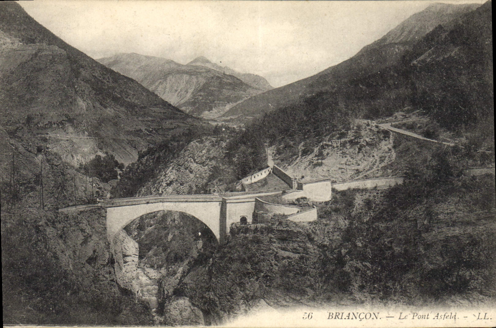 BRIANÇON — Le Pont Asfeld — LL. n°56