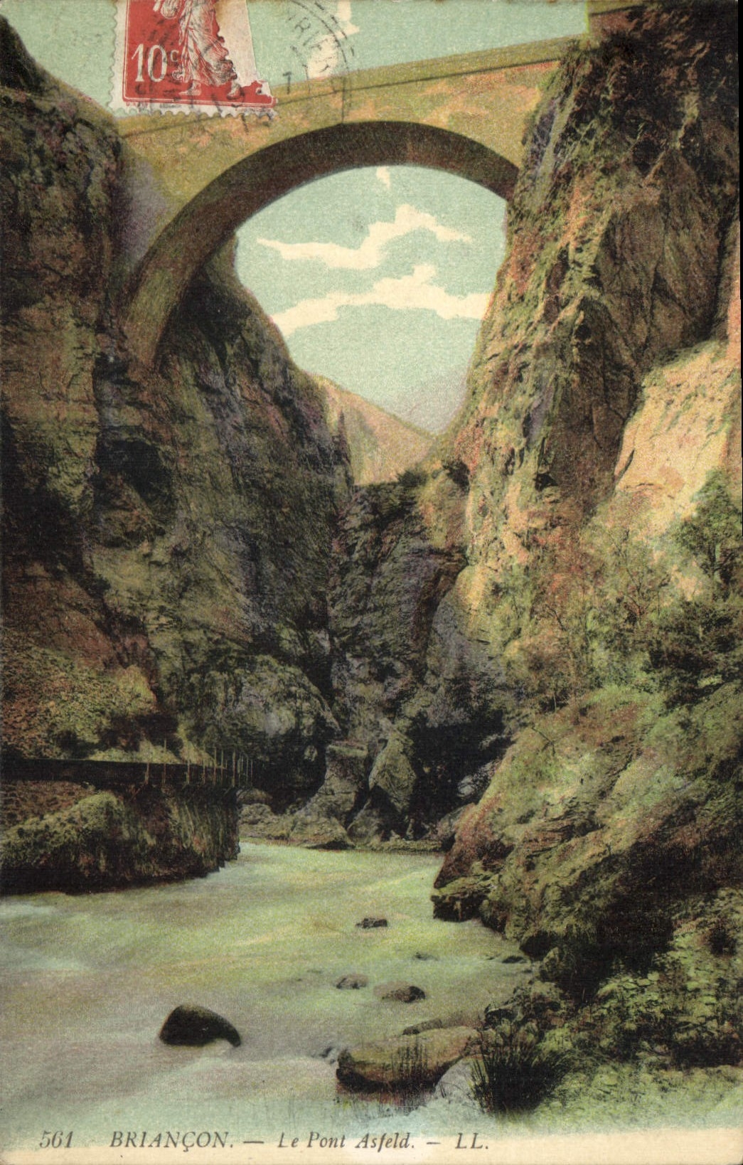 BRIANÇON — Le Pont Asfeld — LL. — n° 561