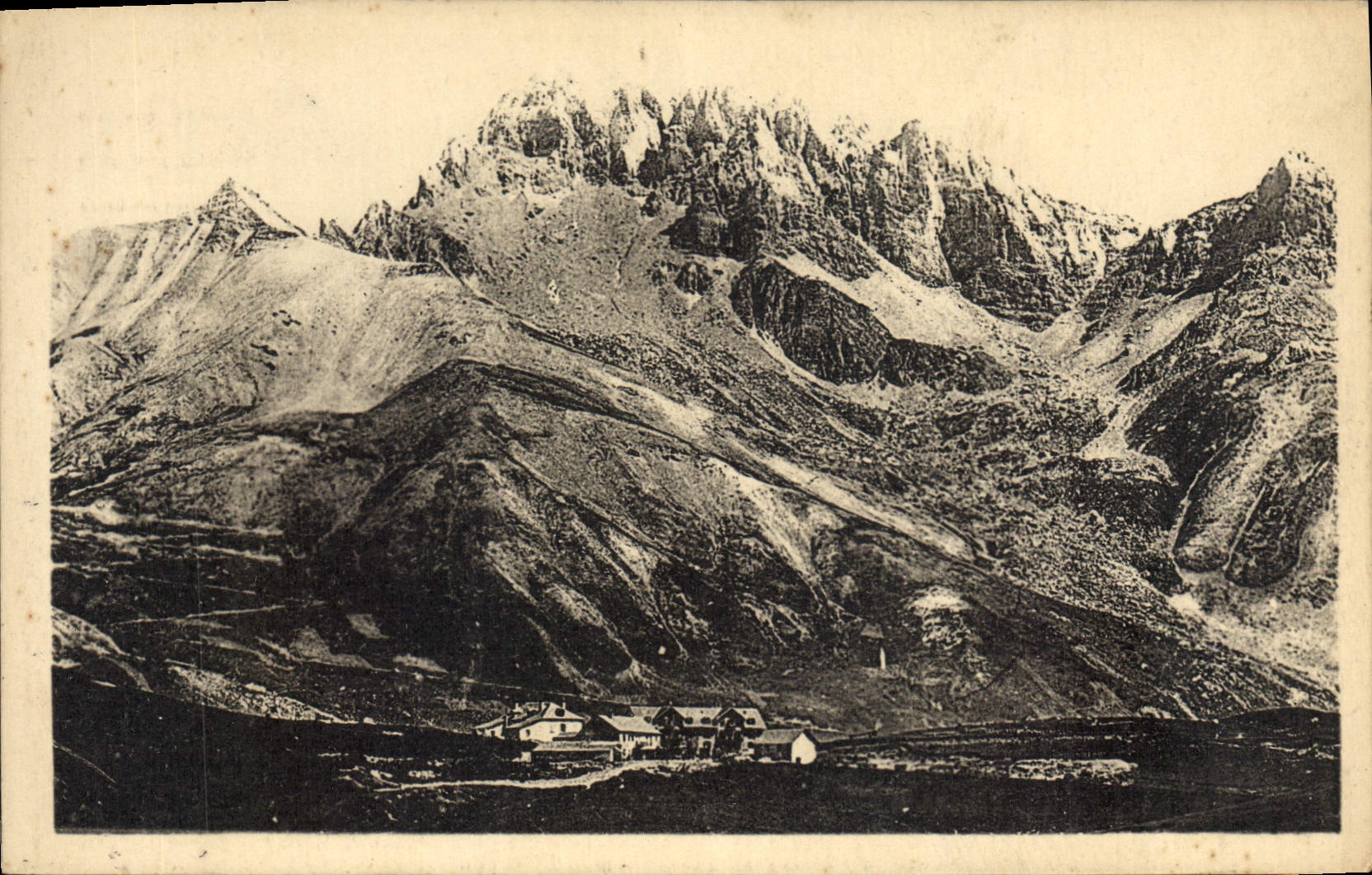 Col du Lautaret (2075 m) — Le Grand Galibier — Imp. Dauphiné, Paris