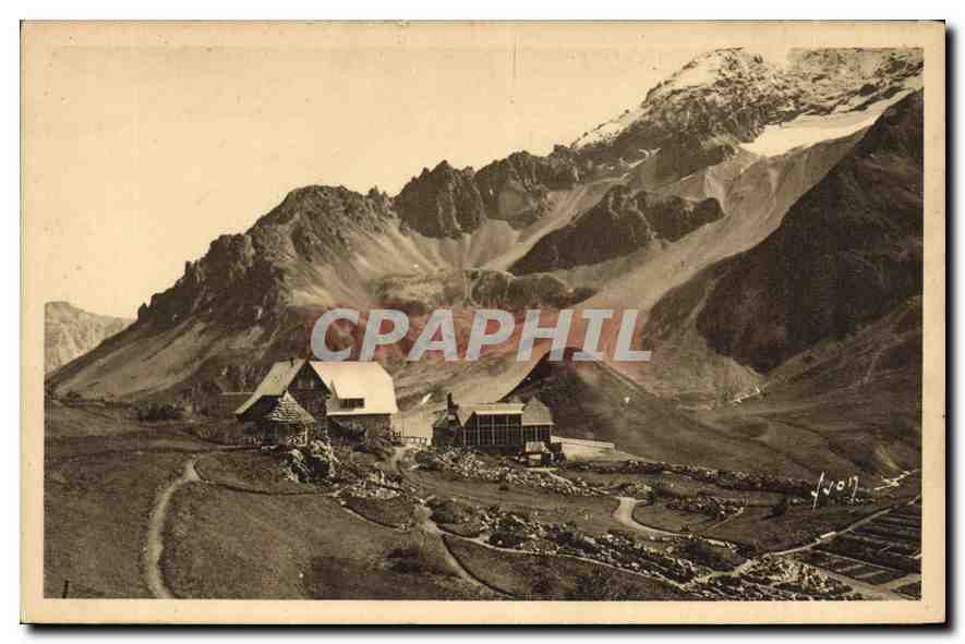 Les Alpes — Col du Lautaret (2058 m.) et le Chalet P. L. M. vers le Massif du Combeynot (3155 m.) — Éditions d'Art Yvon, Paris