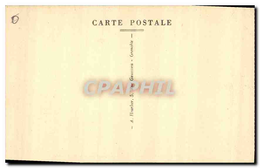 CPA Le Galibier Le Chalet Restaurant et la Meije  — Rückseite
