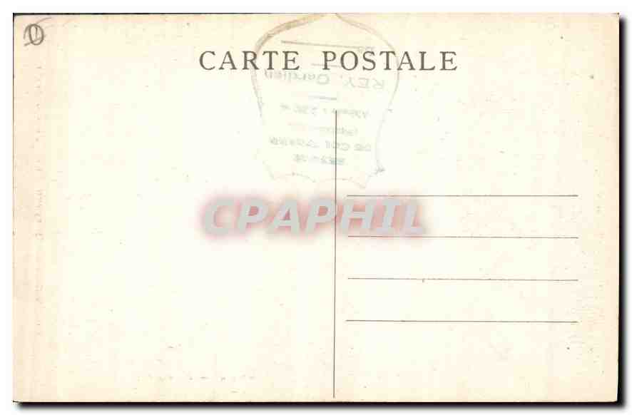 Vallée du Queyras – La Cassse déserte — Imp. Pap. Chantard, Briançon — Verso