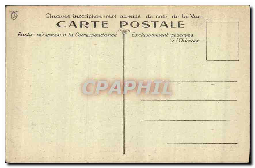 Embrun (alt. 871 m.) — Le Porche de l'Église Notre-Dame du XIIIe siècle — Au fond, Caserne des Chasseurs Alpins — Louis Bonnet, éditeur Gap — Reverso