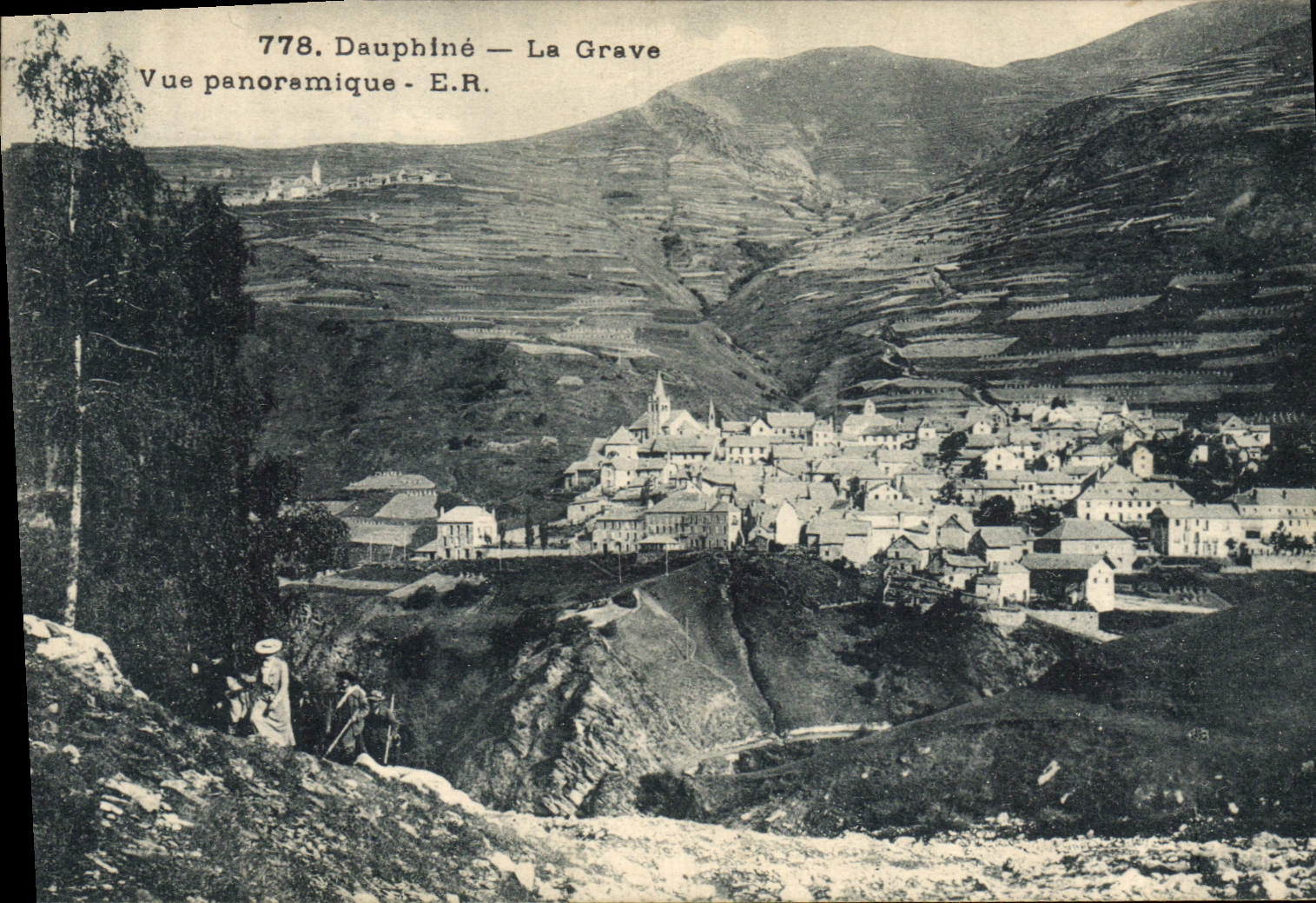 Dauphiné — La Grave — Vue panoramique — E.R. n°778