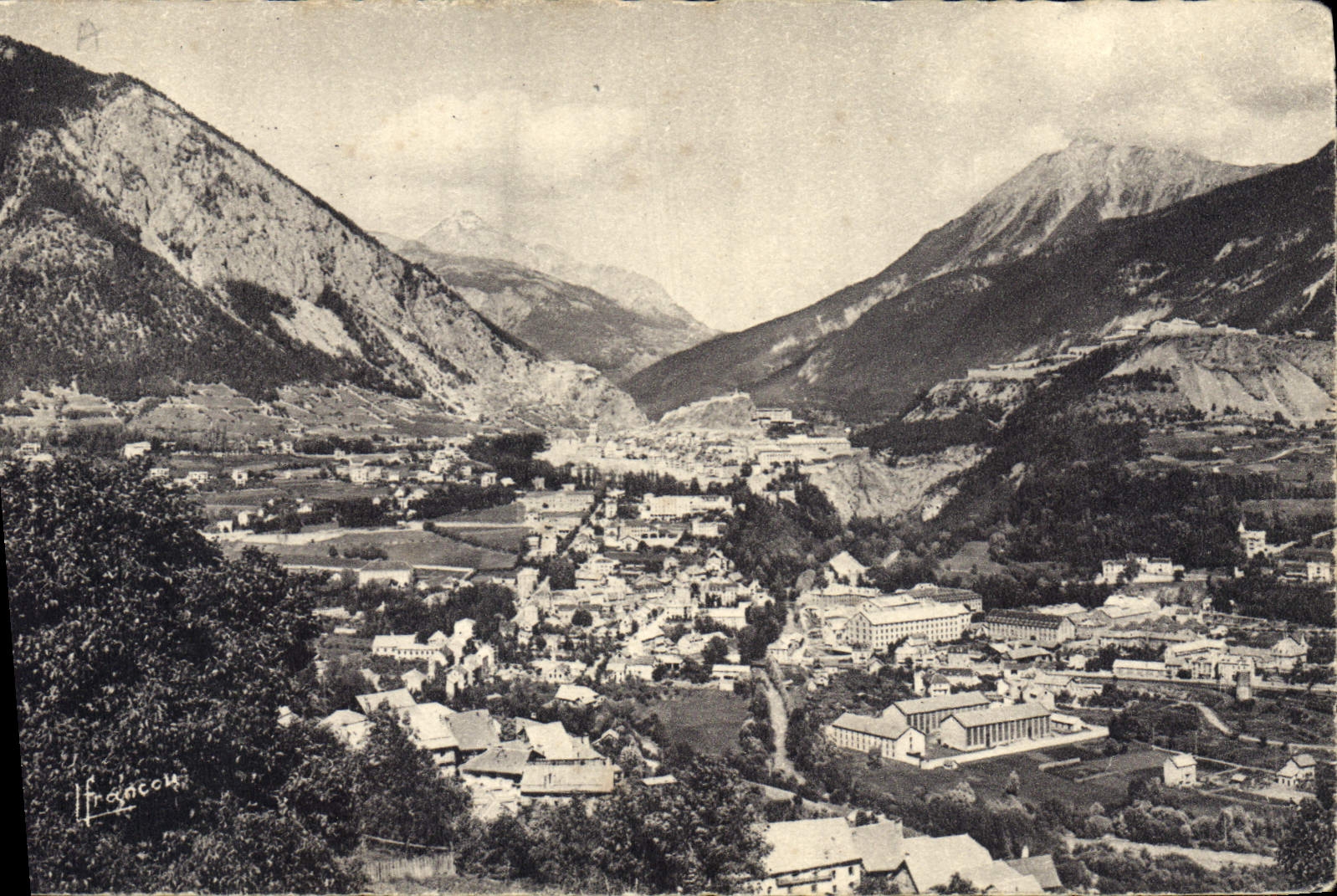 Briançon — vue panoramique — Édition F. Francou