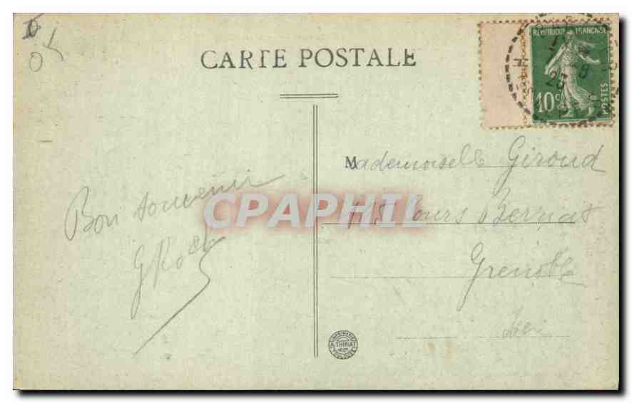 Embrun — La Durannee — Pap. Tempor, Embrun — Reverso