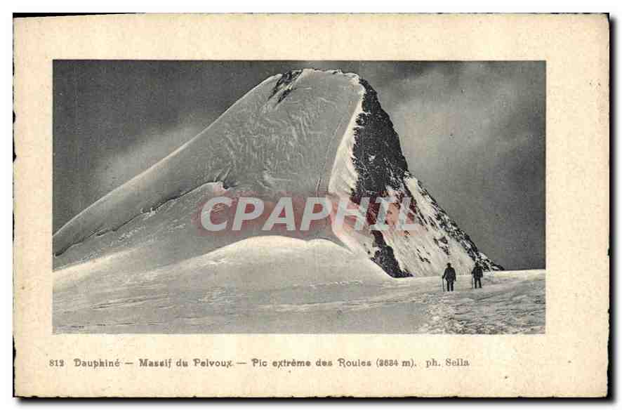 CPA Dauphine Massif du Polvoux Pic extreme des Roules Ph Sella 