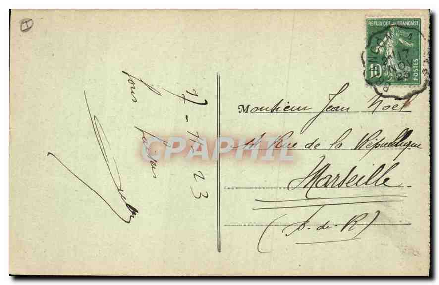 BRIANÇON — Le Pont Baldy sur la Cerveyrette — E.R. — n° 856 — Rückseite