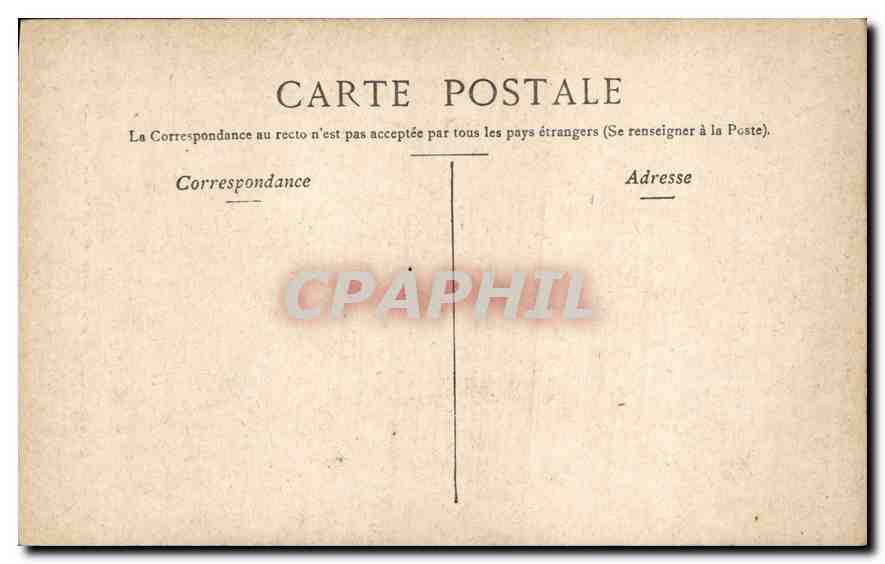 CPA Marseille Notre Dame de la Garde  — Rückseite