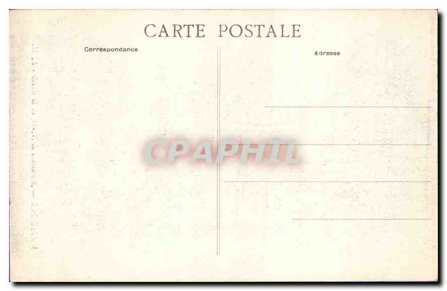 CPA Marseille Ascenseur de N D de la Garde  — Rückseite