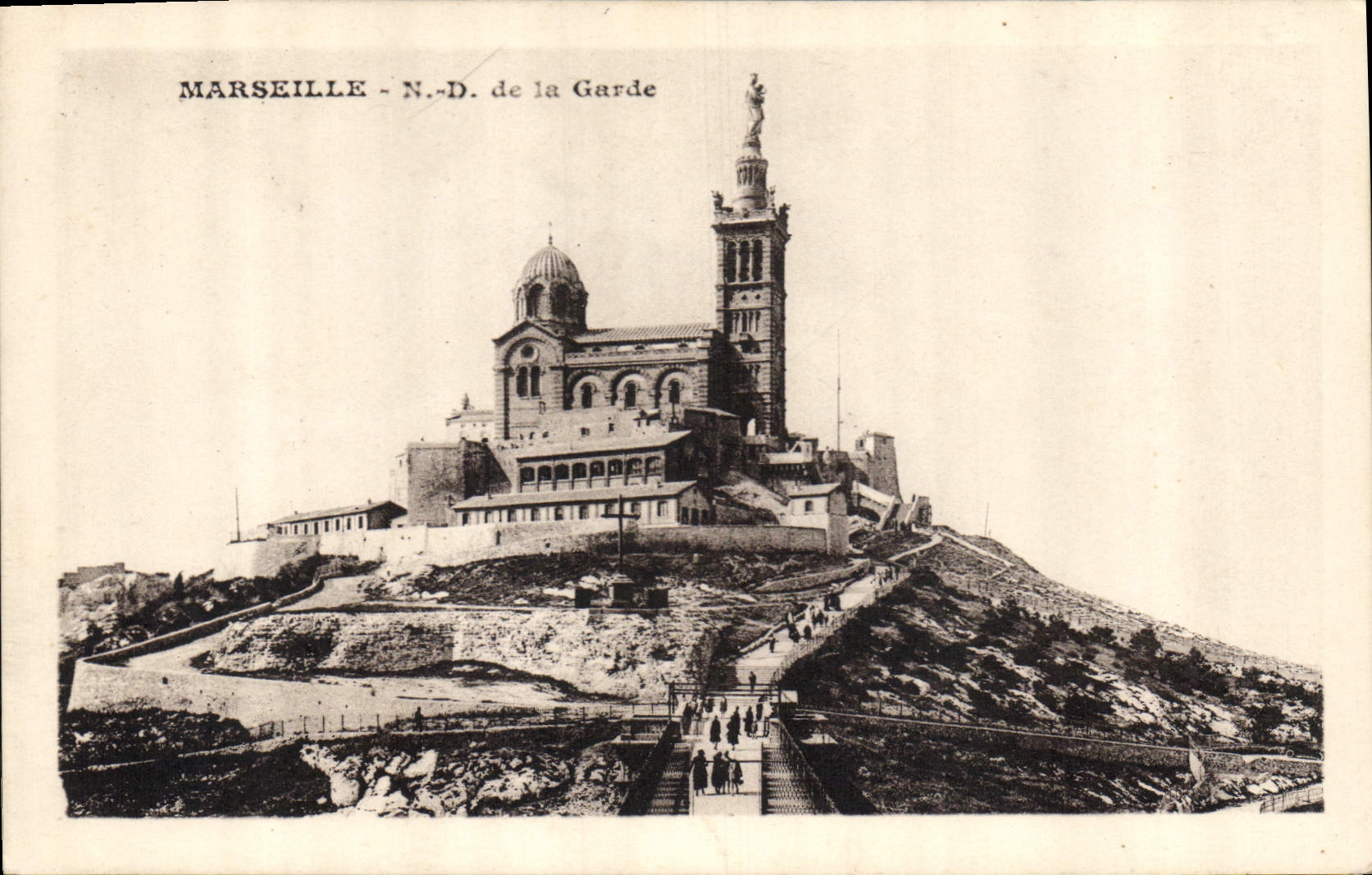 CPA Marseille N D de la Garde 