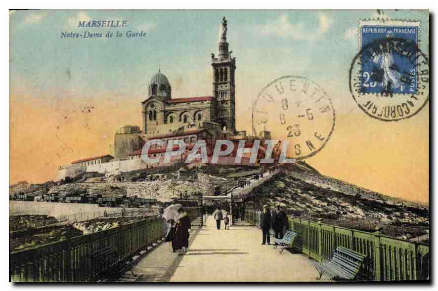CPA Marseille Notre Dame de la Garde 