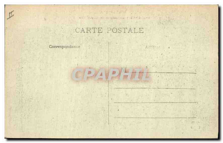 CPA L'Auvergne Cantal Le Chateau du Sailhans  — Rückseite
