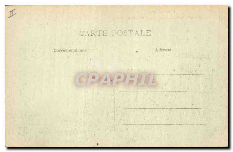 CPA L'Auvergne Cantal Le Chateau du Sailhans cote Sud  — Rückseite