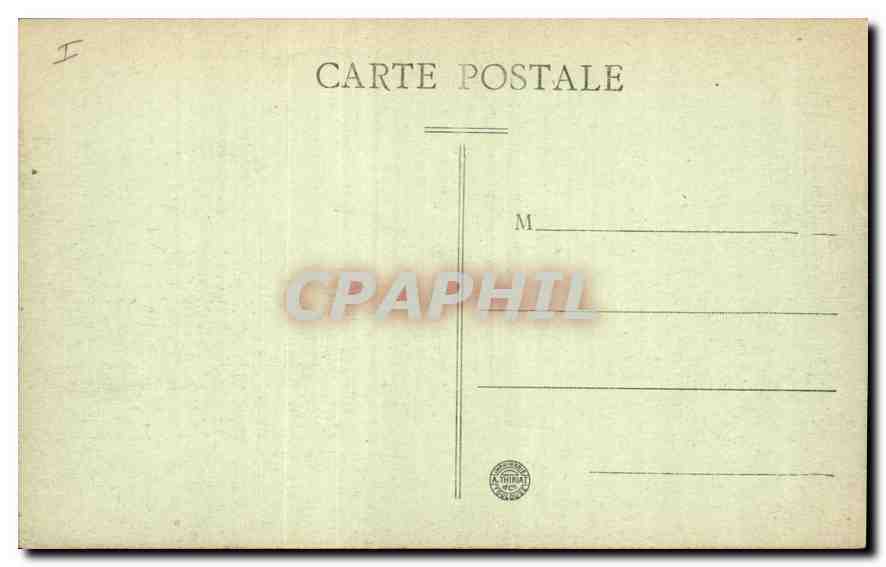 CPA Le Cantal Pittoresque chateau du Saillant XVI siecle cote Est  — Rückseite