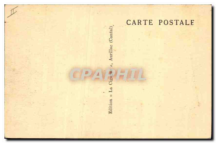 CPA Les Plus Jolis Sites du Cantal Puy Mary une Vacherie au Puy Mary  — Rückseite