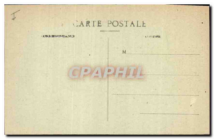 CPA Cantal Puy Mary pres de la Route au Pas de Peyrol Chevre — Rückseite
