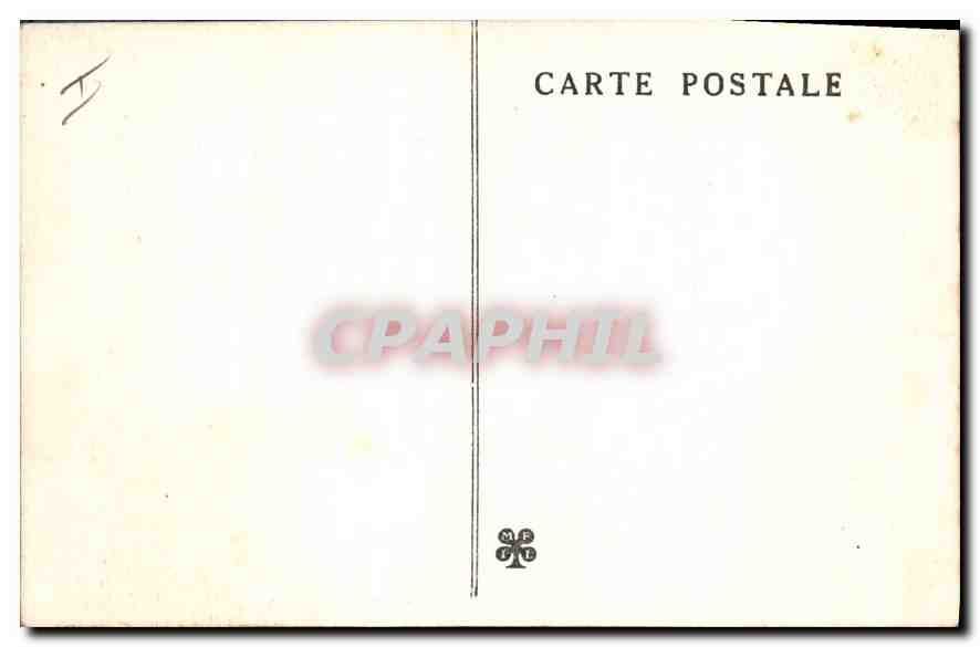 CPA Le Puy Mary Cantal le Rond Point Automobile — Rückseite