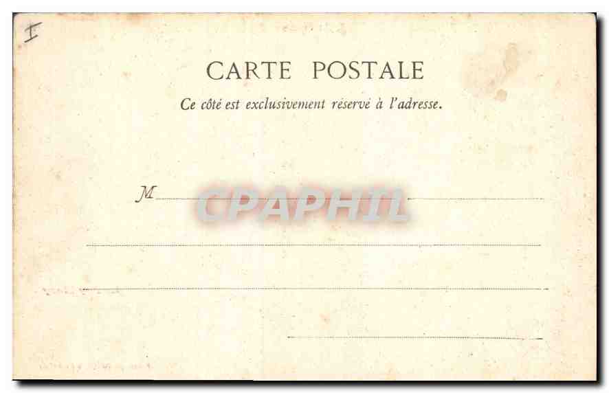 CPA L'Auvergne le Puy Mary  — Rückseite