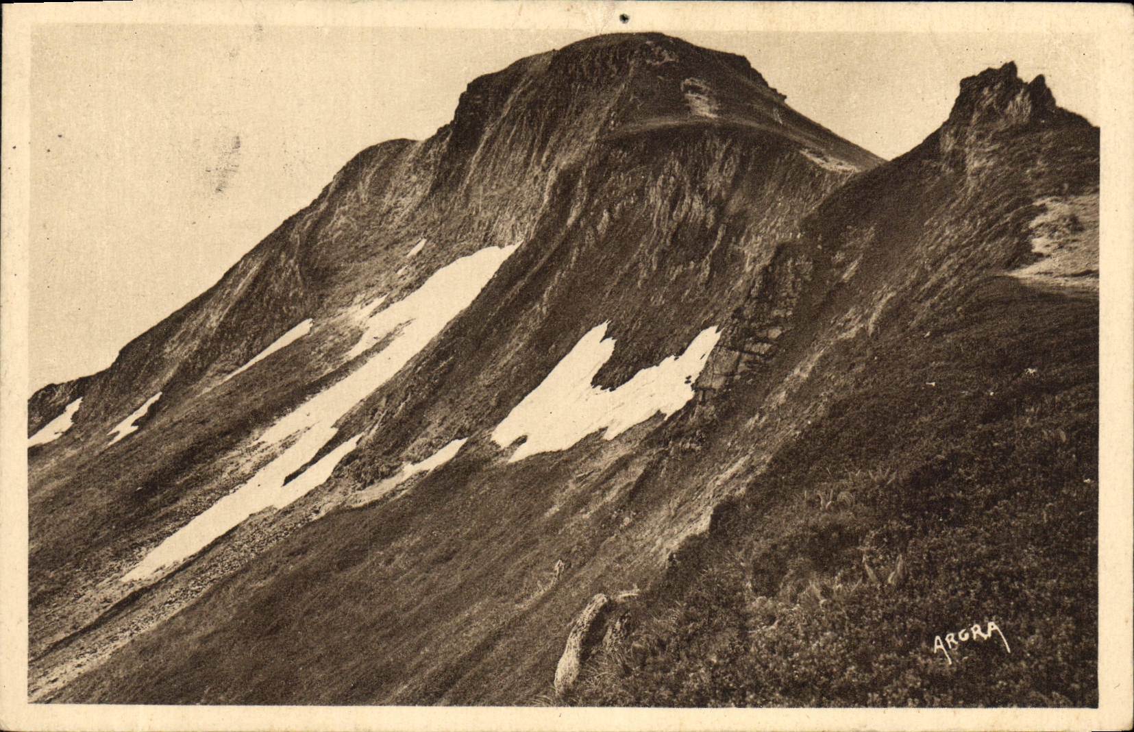 CPA Cantal le Puy Mary Face Nord 