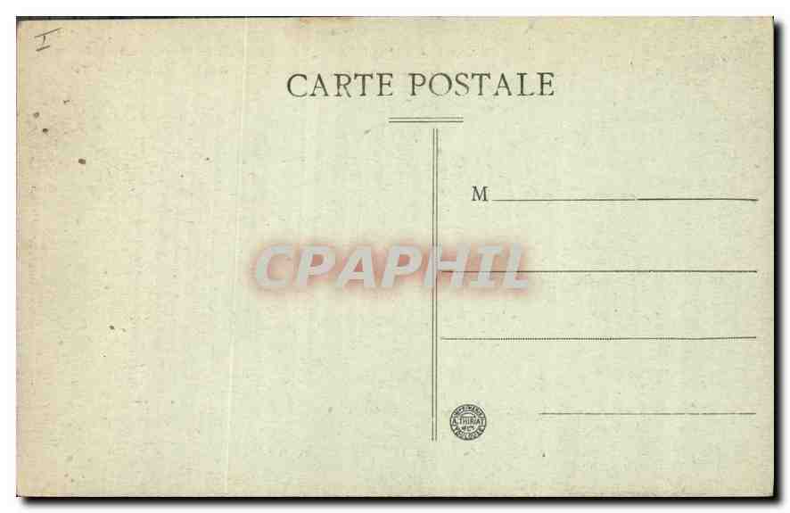 CPA Le Cantal Pittoresque Route de Murat au Puy Mary un Tournant Dangereux entre le Pas de Peyrol et — Rückseite