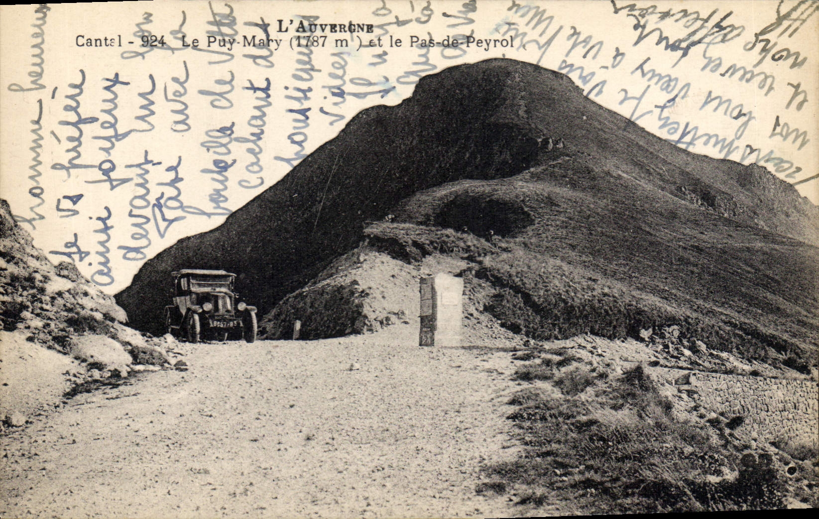 Le Puy-Mary (1787 m) und der Pas-de-Peyrol — L'Auvergne, Cantel - 924