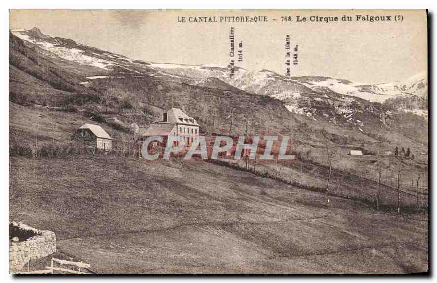 CPA Le Cantal Pittoresque le Cirque du Falgoux 
