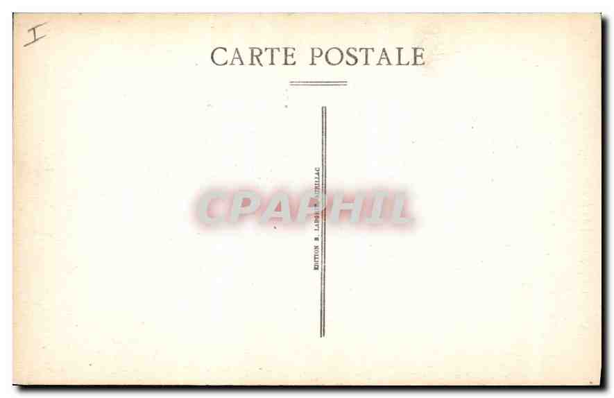 CPA Le Cantal Pittoresque le Cirque du Falgoux  — Rückseite