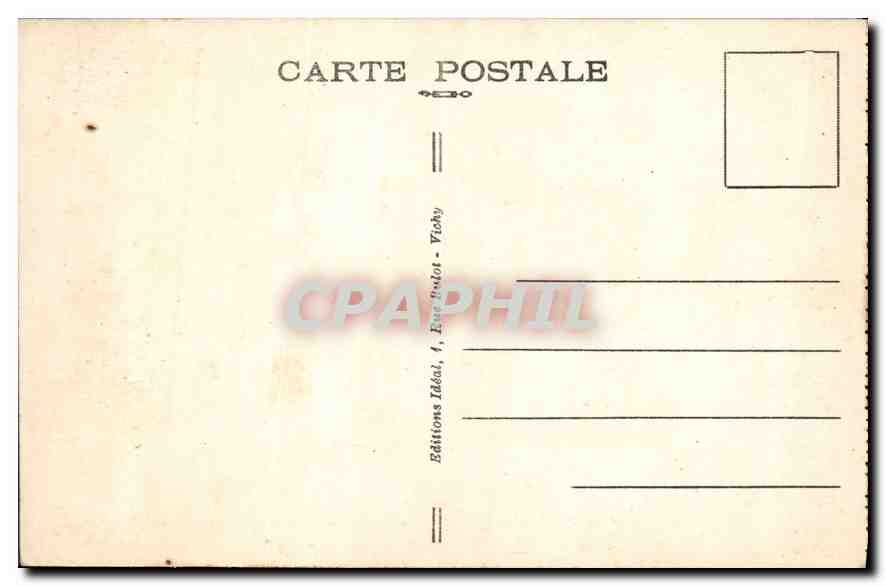 Auvergne - Château de Tournoel — Cheminée de la Salle des Gardes — Rückseite