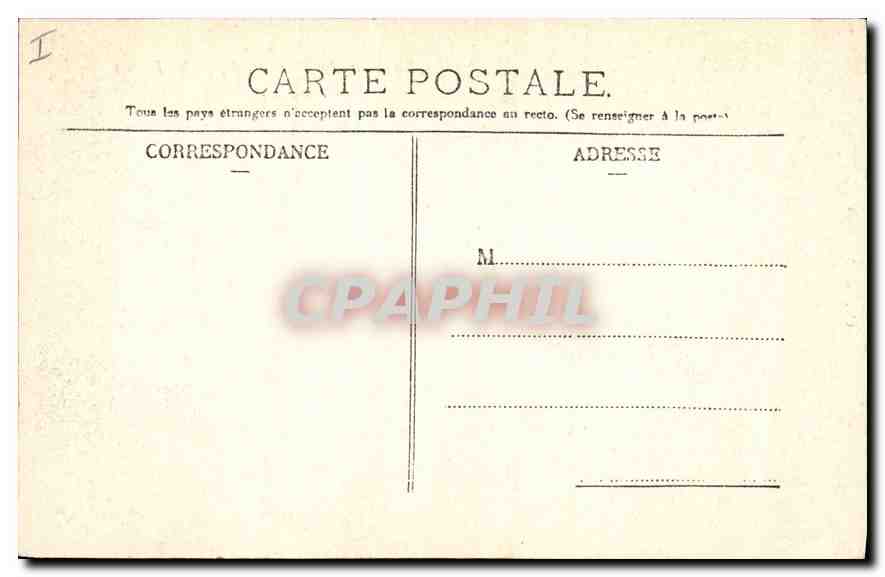 CPA Chateau de Tournoel pres Riom P de D  — Rückseite