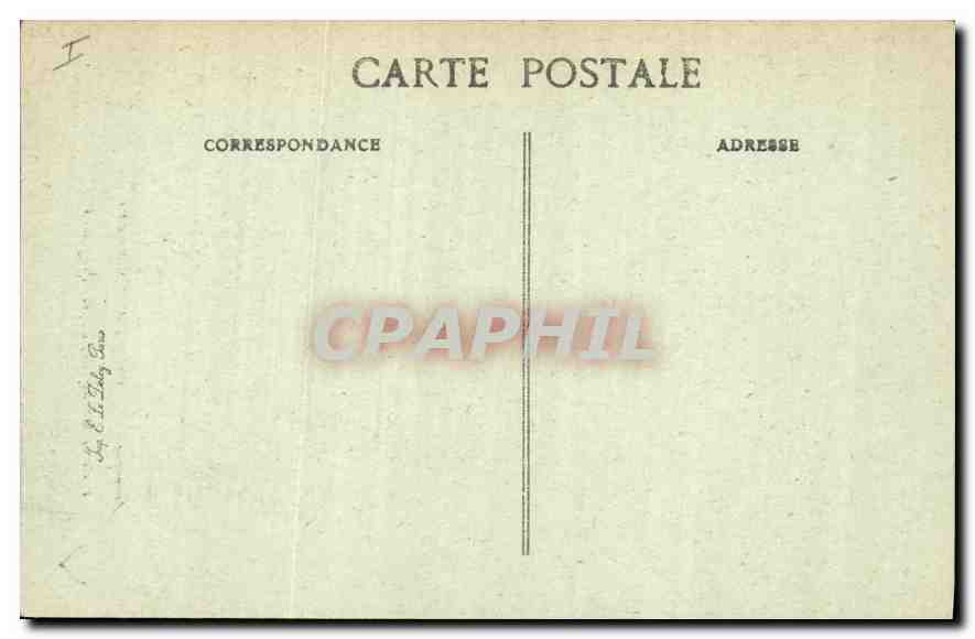 CPA Auvergne Chateau de Tournoel Porte de la Chapelle d'apres Fragonard  — Rückseite